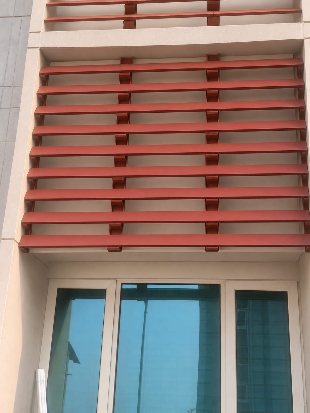 WPC Sun Shade Facade Louvers